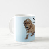 Donnez-moi le café ! Tasse de Goldendoodle (Devant gauche)