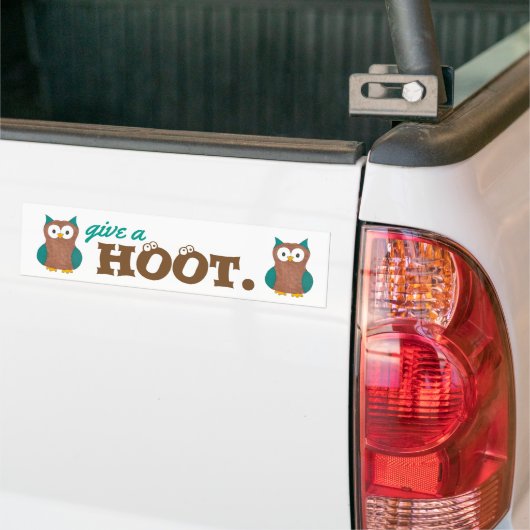 Donnez un autocollant de pare-chocs CHAUD (Sur camion)