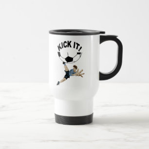 Donnez- un coup de piedle ! tasse de voyage