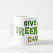 Donnez une Chance au Thé Vert Mug (Devant gauche)