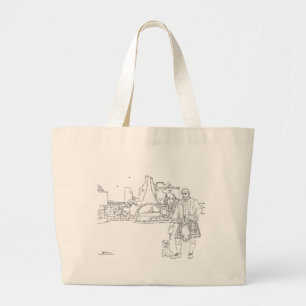 Donnottar Castle, Écosse Sac fourre-tout