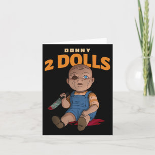 Donny 2 Dolls Anti-Trump Cruel Doll (Halloween) Kaart