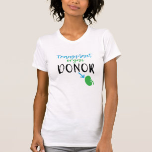 Donor niertransplantatie t-shirt