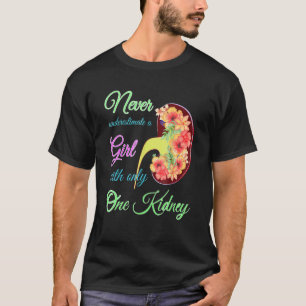 Donororgaan voor nierziekte om t-shirt