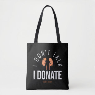 Donororgaantransplantatie bewustzijn draagtas