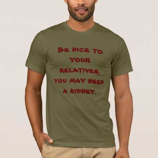 DonorShirt T-shirt (Voorkant)