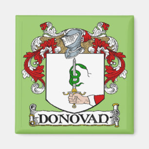 Donovan Coat of Arms Magnet Magneet