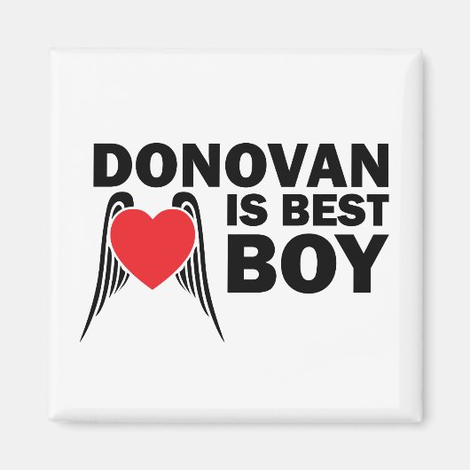 Donovan is BestBoy Magnet Magneet (Voorkant)