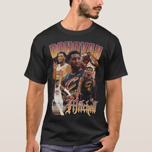Donovan Mitchell | Basketball Bootleg Te T-shirt (Voorkant)