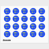 DONS4DIV4 RONDE STICKER (Vel)