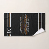 DONS DE CHERCHEURS DE MONogramme D'ESPRIT (Serviette à main)