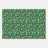 Dons de feuilles d'enveloppement de Noël (Devant)