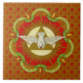 Dons de l'Esprit Saint (BK 026) céramique carreau  (Devant)