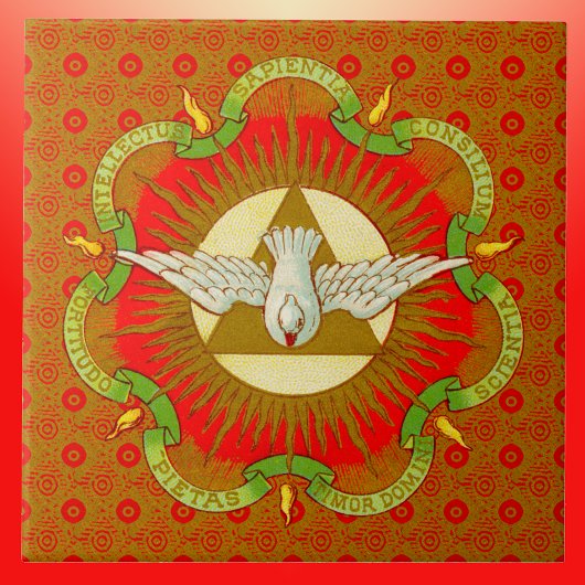 Dons de l'Esprit Saint (BK 026) céramique carreau 