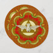 Dons du Saint-Esprit (BK 026) Carte de voeux (Devant / Derrière)