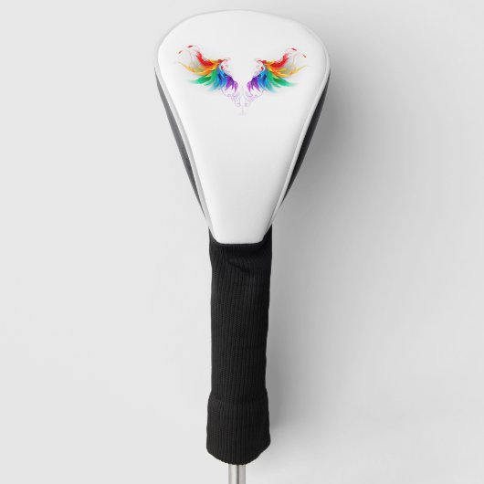Dons Regenboogvleugels Golfheadcover (Voorkant)