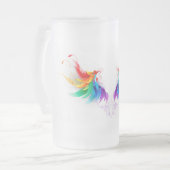 Dons Regenboogvleugels Matglas Bierpul (Voorkant links)