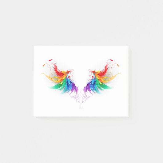 Dons Regenboogvleugels Post-it® Notes (Voorkant)