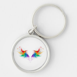 Dons Regenboogvleugels Sleutelhanger