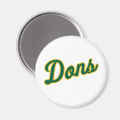 Dons Script Lettertype Magneet (Voorkant / Achterkant)