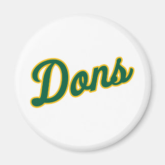 Dons Script Lettertype Magneet