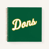 Dons Script Lettertype Notitieboek (Voorkant)