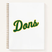 Dons Script Lettertype Notitieboek (Voorkant)