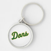 Dons Script Logo Sleutelhanger (Voorkant)