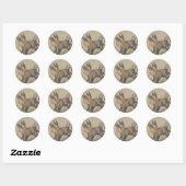 Dons - Stickers ronds pour la papeterie (Feuille)