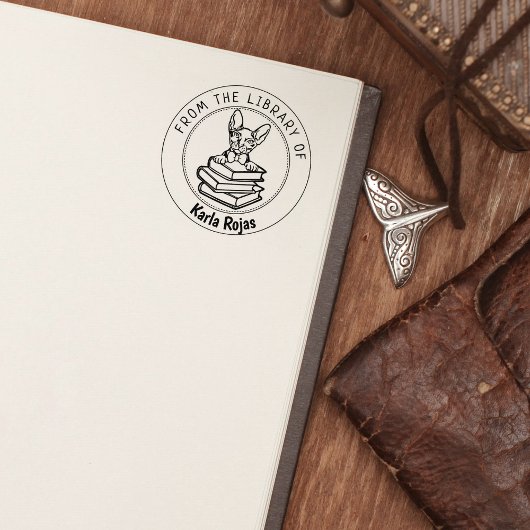 Donskoy Cat, boek uit de bibliotheek van Rubberstempel