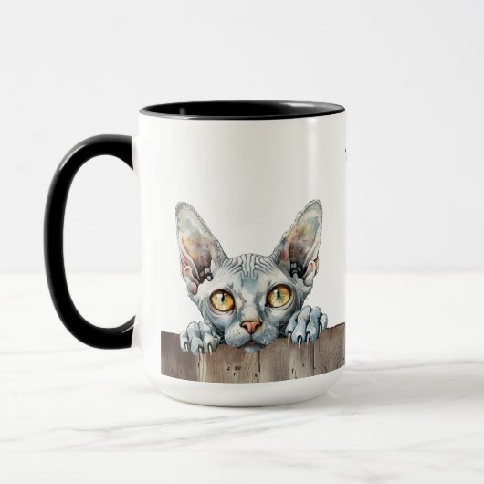 Donskoy Cat Mug (Gauche)
