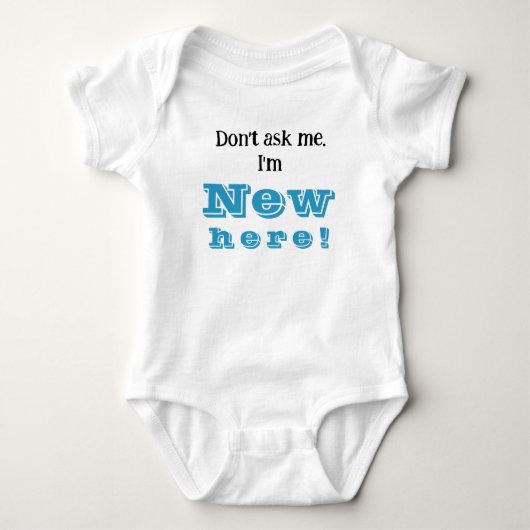Don't Ask Me Jongen Romper (Voorkant)