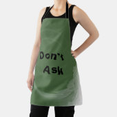 Don't Ask Schort (Insitu)