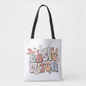 Don't Be a Basic Witch Halloween Gift Draagtas (Voorkant)