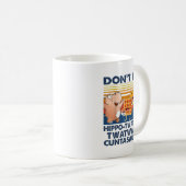 Don't Be A Hip-twatamus Twatwaffle Asaurous  Koffiemok (Voorkant rechts)