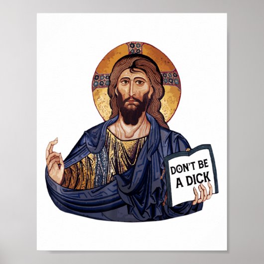 Dont Be A Jesus Book Poster (Voorkant)
