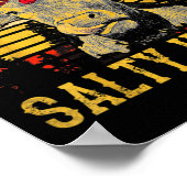 Dont Be A Salty Heifer Funny Cow Poster (Hoek)