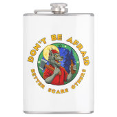 DON'T BE AFRAID. BETTER SCARE OTHERS. HEUPFLES (Voorkant)