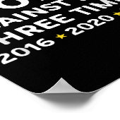 Don't Blame Me I Voted Against Him Funny Litical S Poster (Hoek)