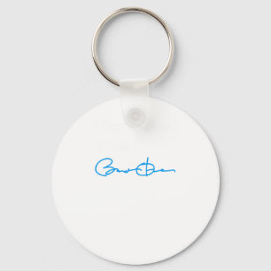 Don't Boo Vote - Barack Obama (wit blauw) Sticker Sleutelhanger