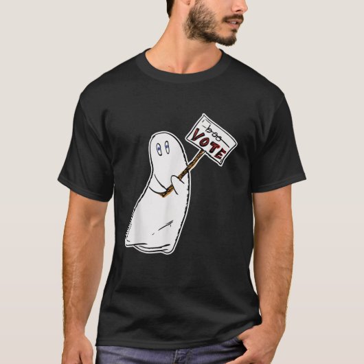 Dont Boo Vote Funny Ghost Halloween Voter Tshirt (Devant)