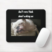 DONT DENKT ZELFS OVER HET MOUSEPAD MUISMAT (Met muis)