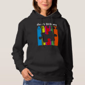 Dont Dis My Ability Autism Awareness Hoodie (Voorkant)