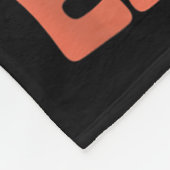 Don't E Me I Fart Easily Funny Cute Design Quote Fleece Deken (Hoek)