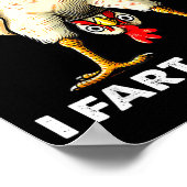 Don't E Me I Fart Easily Funny Sarcasm Humor Chick Poster (Hoek)
