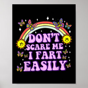 Don't E Me I Fart Gemakkelijk Grappig Embarring Ad Poster