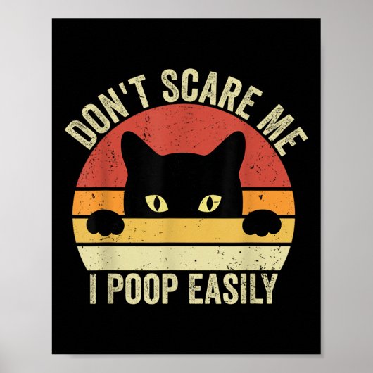 Don't E Me I Op Gemakkelijk Grappig Sarcastisch Ka Poster (Voorkant)
