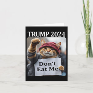 Dont Eat Me Cats voor Trump 2024 Kaart