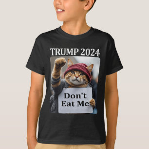 Don't Eat Me Cats voor Trump 2024 T-shirt