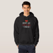 Don't Eat Watermelon Seeds  Watermelon Hoodie (Voorkant volledig)